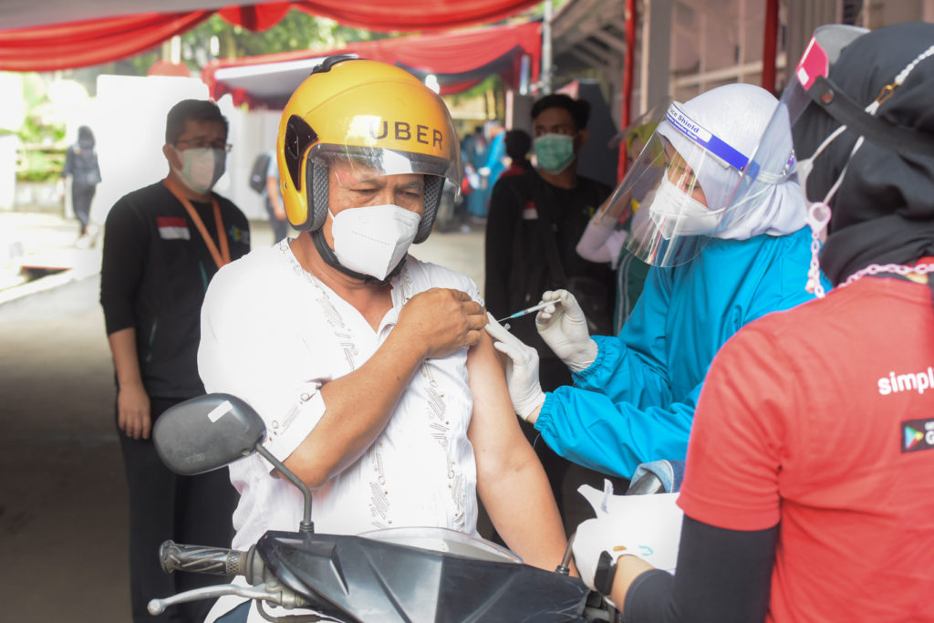  Vaksinasi Massal di Samarinda, Target Sehari Sampai 2.500 Orang