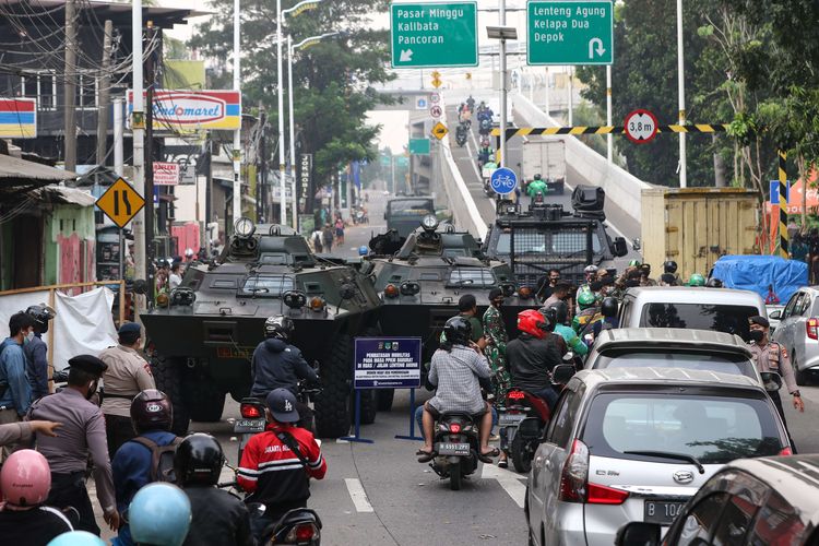  Tambahan Jadi 100 Titik Penyekatan di Jakarta Berlaku Hari Ini, Berikut Daftar Lokasinya…