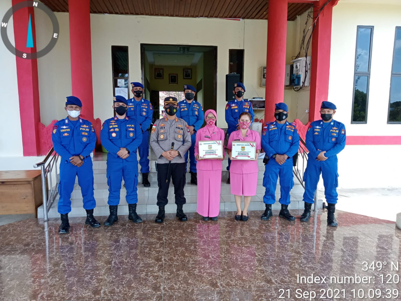 Ratusan Paket Sembako Dari Alumni Akpol 97 Sampai Di Ujung Perbatasan Utara Indonesia