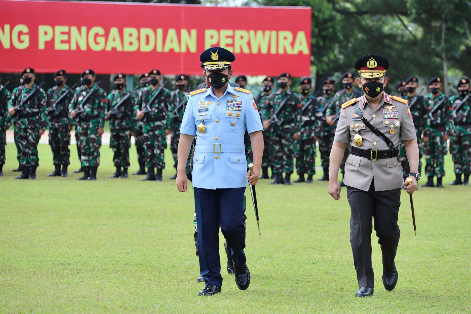  Kapolri : Sinergitas TNI-Polri Kunci Sukses Hadapi Berbagai Ancaman