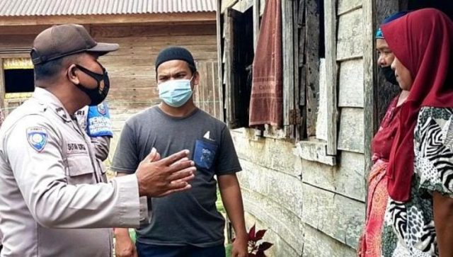  Percepat Target, Polres Padangsidimpuan Sasar Peserta Vaksin “Door to Door” di Pelosok Desa