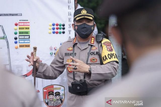  30 Titik di Kota Bogor Diawasi Polisi saat Malam Tahun Baru