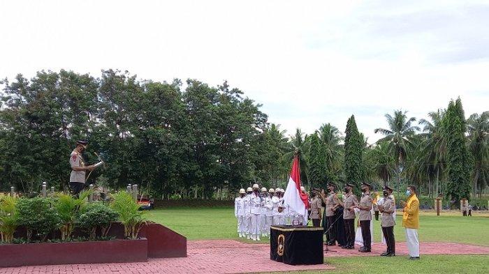  Jenderal Rudy Pimpin Upacara Penutupan Pendidikan Bintara Polri 2021 di SPN Polda Sulteng