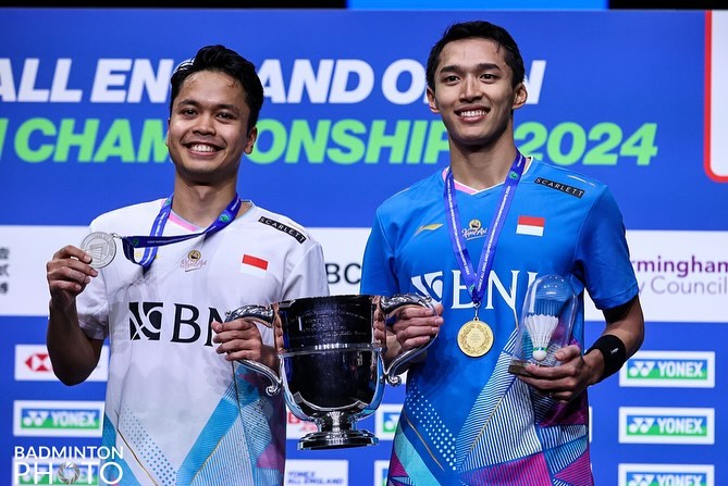 Anthony Ginting - Jonathan Christie