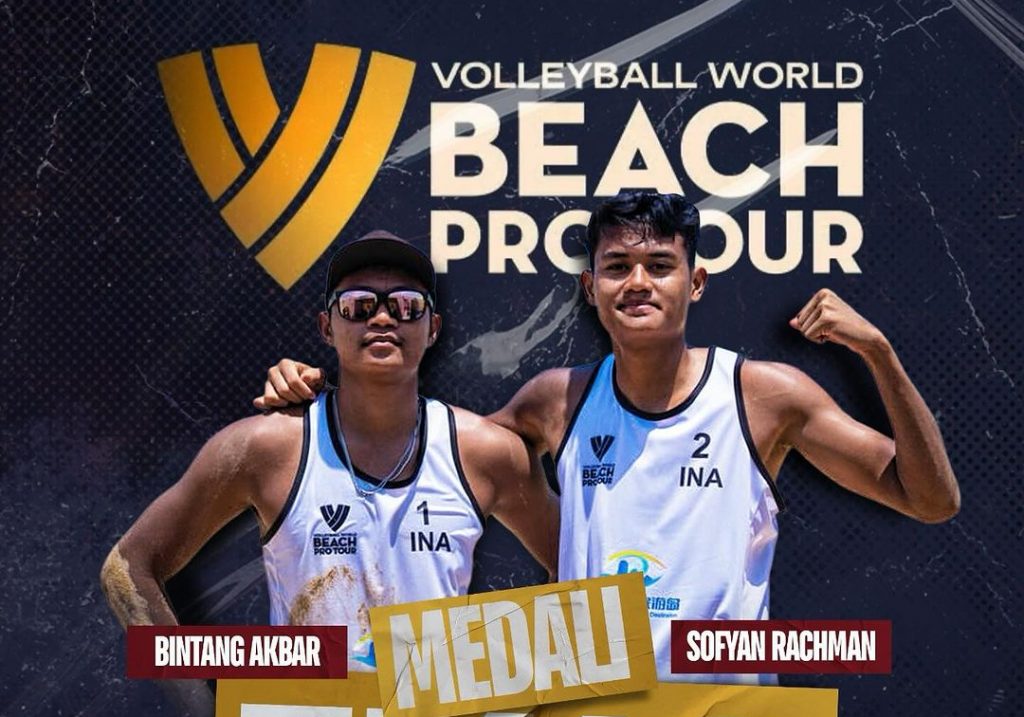Timnas voli pantai Indonesia cetak sejarah di Volleyball World Beach Pro Tour