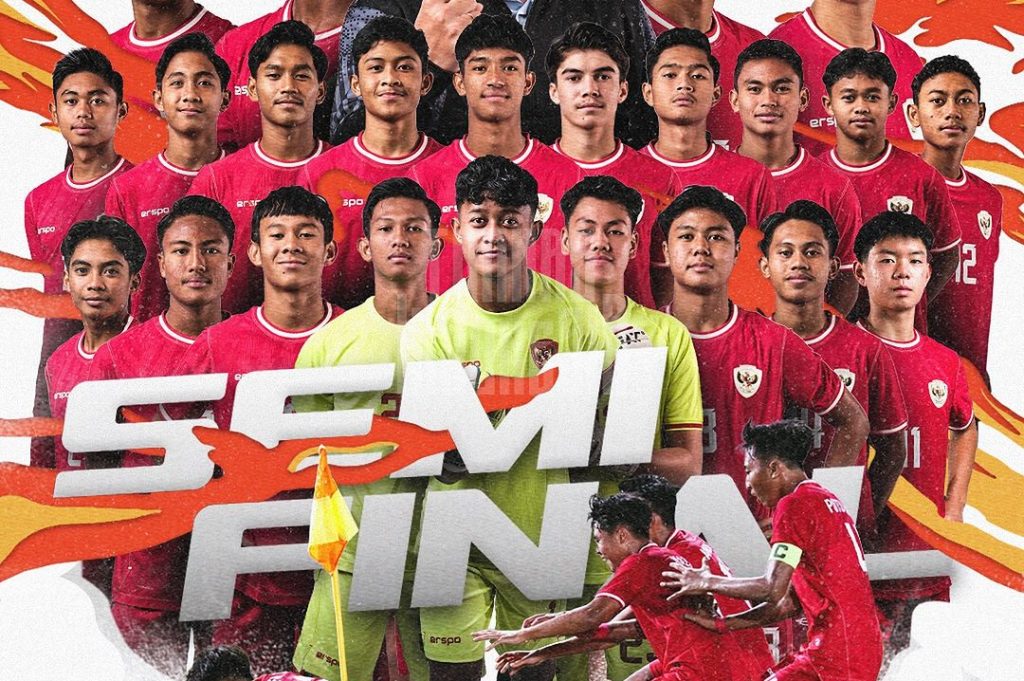 Indonesia maju semifinal Piala AFF U-16