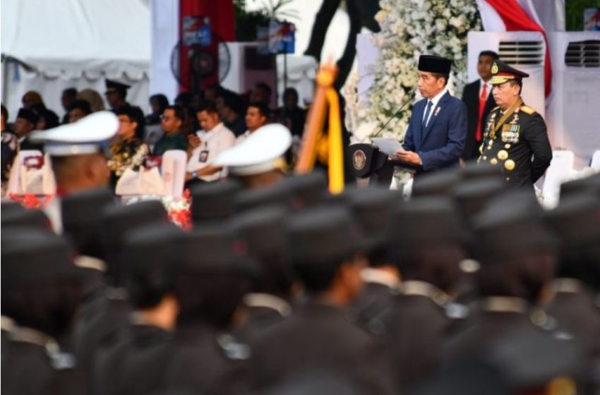  Presiden Jokowi Tekankan Profesionalitas Polri dalam Menghadapi Kejahatan Transnasional dan Pilkada 2024