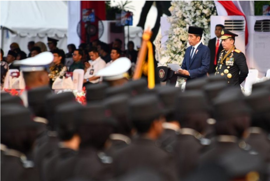Presiden Jokowi apresiasi kinerja Polri