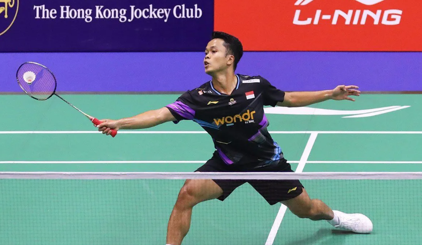  Anthony Ginting Tembus 16 Besar China Open 2024 Usai ‘Perang Saudara’ Lawan Chico Aura