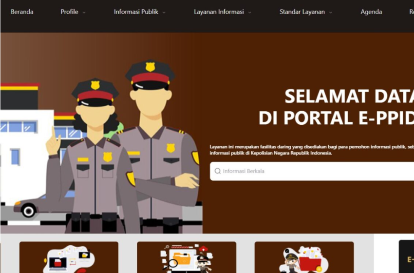  E-PPID Polri: Solusi Transparansi Informasi di Era Digital