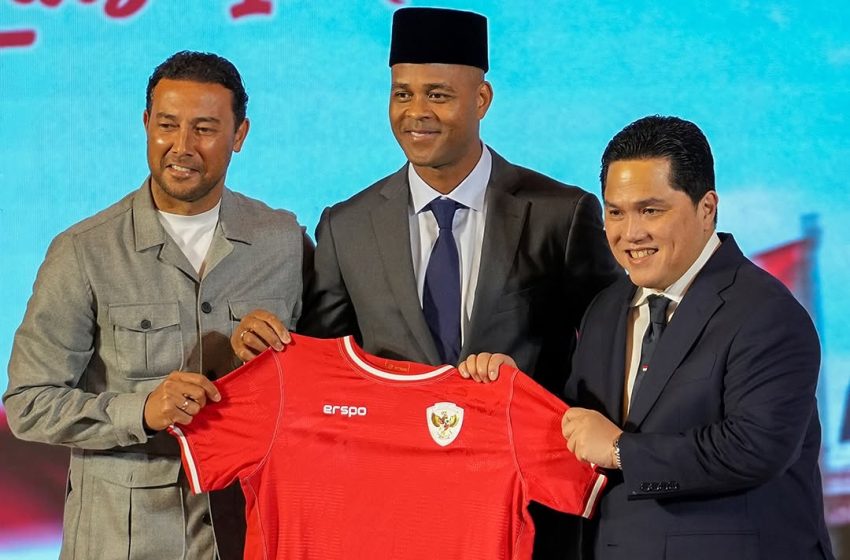  Patrick Kluivert Resmi Diperkenalkan sebagai Pelatih Timnas Indonesia, Ini Visi dan Misinya