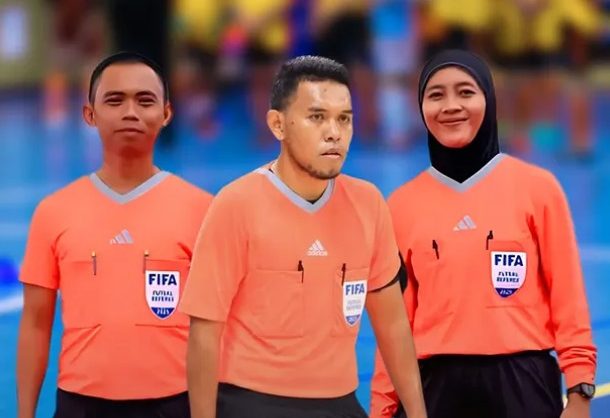  3 Wasit Futsal Indonesia Lolos Lisensi FIFA 2025